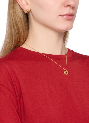 Figure View - Click To Enlarge - MISSOMA - Molten Heart Pendant Necklace