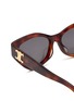 Detail View - Click To Enlarge - CELINE - Triomphe Acetate Cat Eye Sunglasses