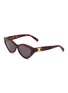 CELINE Triomphe Acetate Cat Eye Sunglasses