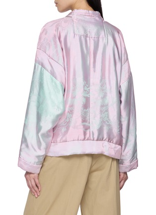 Back View - Click To Enlarge - KATLIAX - X Lane Crawford Open Front Reversible Cardigan Coat