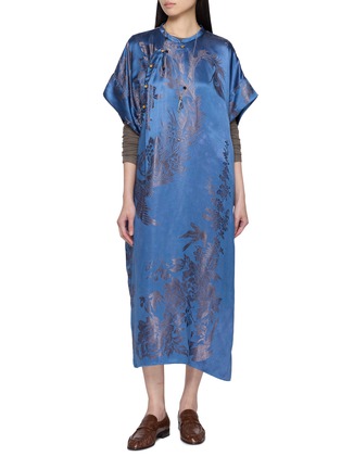 Figure View - Click To Enlarge - KATLIAX - X Lane Crawford Satin Dress