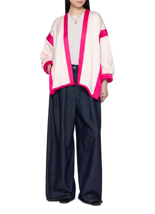 Figure View - Click To Enlarge - KATLIAX - X Lane Crawford Open Front Reversible Cardigan Coat