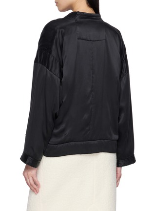 Back View - Click To Enlarge - KATLIAX - X Lane Crawford Open Front Reversible Cardigan Coat