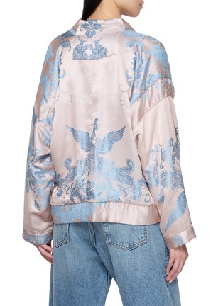 Back View - Click To Enlarge - KATLIAX - X Lane Crawford Open Front Reversible Cardigan Coat