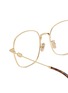 Detail View - Click To Enlarge - DIOR - PETIT CDO S1U Metal Square Optical Glasses