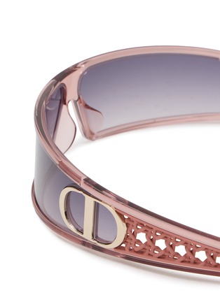 Detail View - Click To Enlarge - DIOR - VeryDior M1U Acetate Mask Sunglasses
