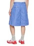 Back View - Click To Enlarge - COMME DES GARÇONS SHIRT - Striped Cotton Poplin Shorts