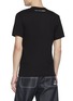 Back View - Click To Enlarge - COMME DES GARÇONS SHIRT - Contrast Logo Print Cotton T-Shirt
