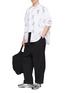 Figure View - Click To Enlarge - COMME DES GARÇONS SHIRT - Contrast Logo Print Cotton T-Shirt