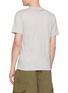 Back View - Click To Enlarge - COMME DES GARÇONS SHIRT - Contrast Logo Print Cotton T-Shirt