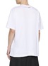 Back View - Click To Enlarge - COMME DES GARÇONS SHIRT - Tomorrow Print Cotton T-Shirt