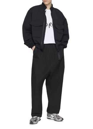 Figure View - Click To Enlarge - COMME DES GARÇONS SHIRT - Tomorrow Print Cotton T-Shirt