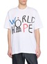 COMME DES GARÇONS SHIRT World Hope Printed Cotton T-Shirt