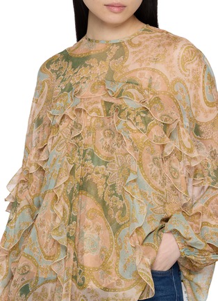  - ZIMMERMANN - Luna Flutter Silk Blouse