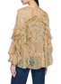 Back View - Click To Enlarge - ZIMMERMANN - Luna Flutter Silk Blouse