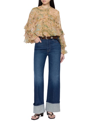 Figure View - Click To Enlarge - ZIMMERMANN - Luna Flutter Silk Blouse