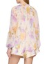 Back View - Click To Enlarge - ZIMMERMANN - Luna Ruffle Floral Viscose Blouse