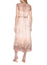 Back View - Click To Enlarge - ZIMMERMANN - Alchemy Flutter Floral Dress