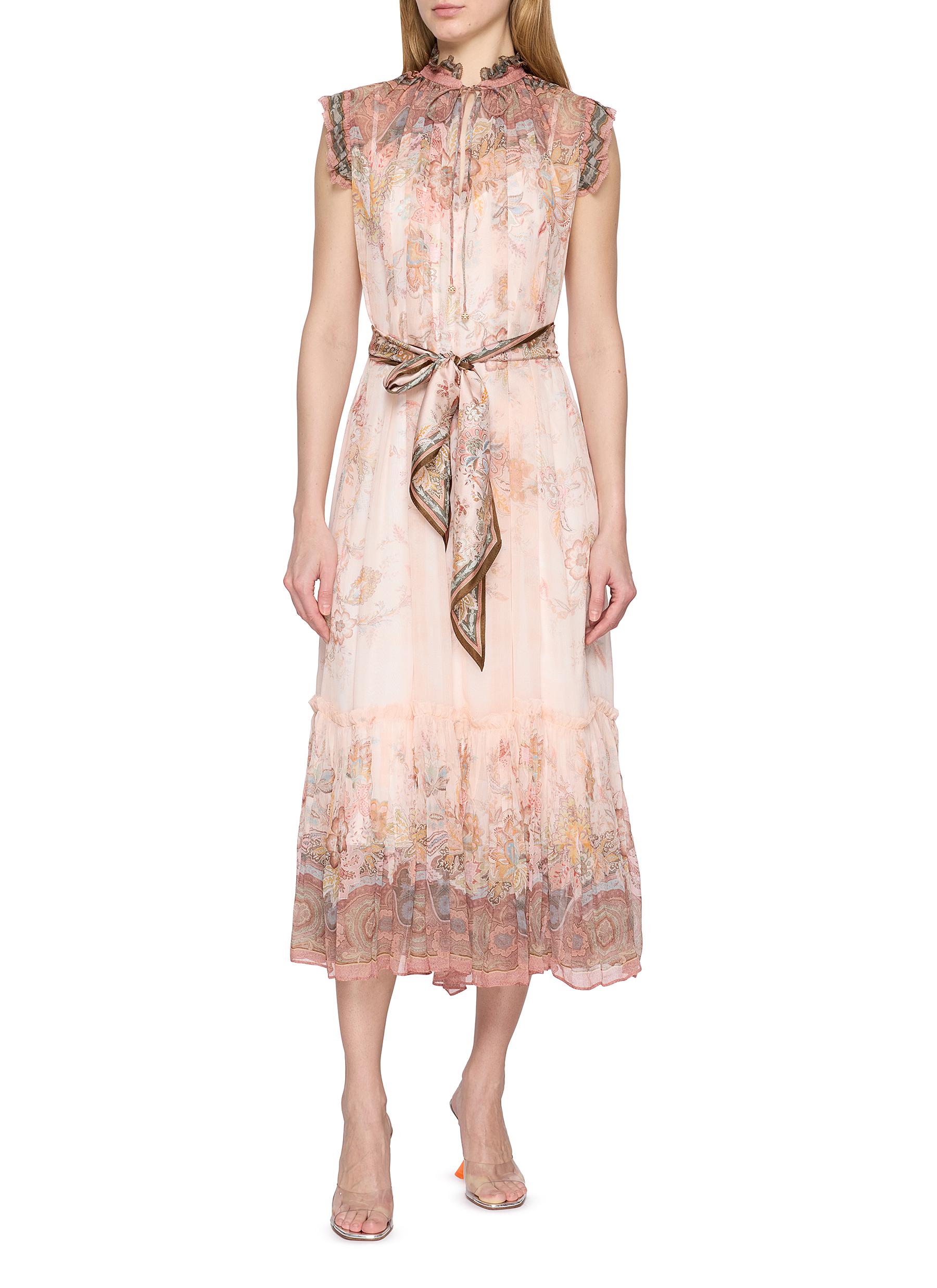 ZIMMERMANN | Alchemy Flutter Floral Dress | Women | Lane Crawford