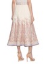 Back View - Click To Enlarge - ZIMMERMANN - Alchemy A-Line Linen Midi Skirt