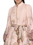  - ZIMMERMANN - Alchemy Belted Linen Mini Dress