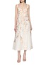 ZIMMERMANN Luna Buttoned Linen Midi Dress