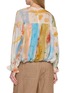 Back View - Click To Enlarge - ULLA JOHNSON - Long Sleeve Pleated Silk Blouse