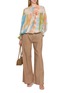 Figure View - Click To Enlarge - ULLA JOHNSON - Long Sleeve Pleated Silk Blouse