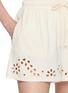  - ULLA JOHNSON - Vedi Broderie Anglaise Cotton Shorts
