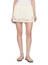 ULLA JOHNSON Vedi Broderie Anglaise Cotton Shorts