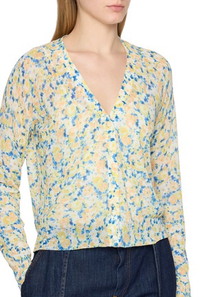  - ULLA JOHNSON - Vivienne Floral Print Cardigan