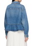 Back View - Click To Enlarge - ULLA JOHNSON - Arquette Medium Wash Denim Jacket