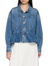 ULLA JOHNSON Arquette Medium Wash Denim Jacket