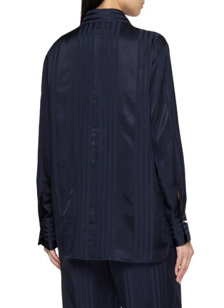 Back View - Click To Enlarge - THE LAURENT - Avignon Striped Button Front Shirt