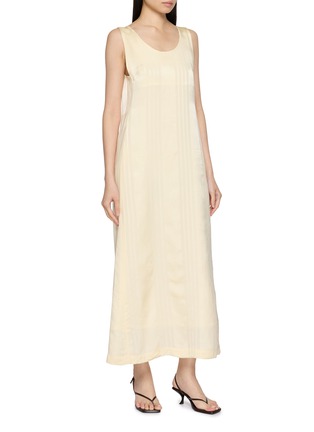 Detail View - Click To Enlarge - THE LAURENT - Avignon Sleeveless Draped Dress