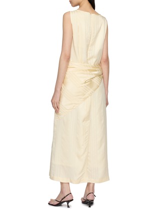 Back View - Click To Enlarge - THE LAURENT - Avignon Sleeveless Draped Dress