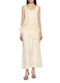 THE LAURENT Avignon Sleeveless Draped Dress