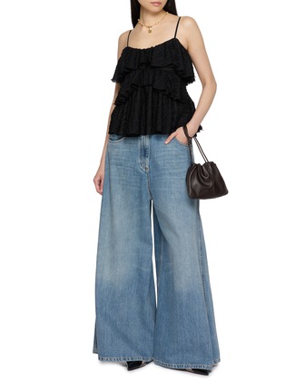 Figure View - Click To Enlarge - THE LAURENT - Deauville Ruffled Camisole Top
