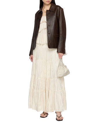 Figure View - Click To Enlarge - THE LAURENT - Deauville Ruffled Camisole Top