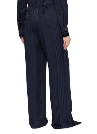 Back View - Click To Enlarge - THE LAURENT - Avignon Striped Elasticated Waistband Pants