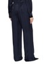 Back View - Click To Enlarge - THE LAURENT - Avignon Striped Elasticated Waistband Pants