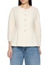 THE LAURENT Lily Textured Crystal Button Jacket
