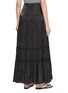 Back View - Click To Enlarge - THE LAURENT - Albi Tiered Sheer Pleated Skirt
