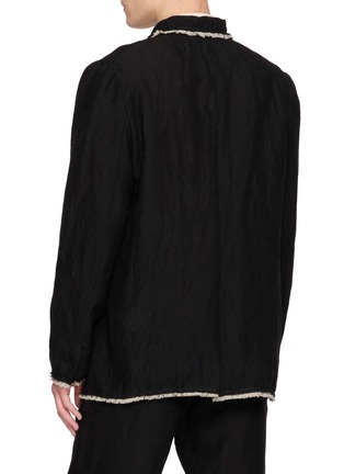 Back View - Click To Enlarge - POST ARCHIVE FACTION - Drifter Single Linen Jacket