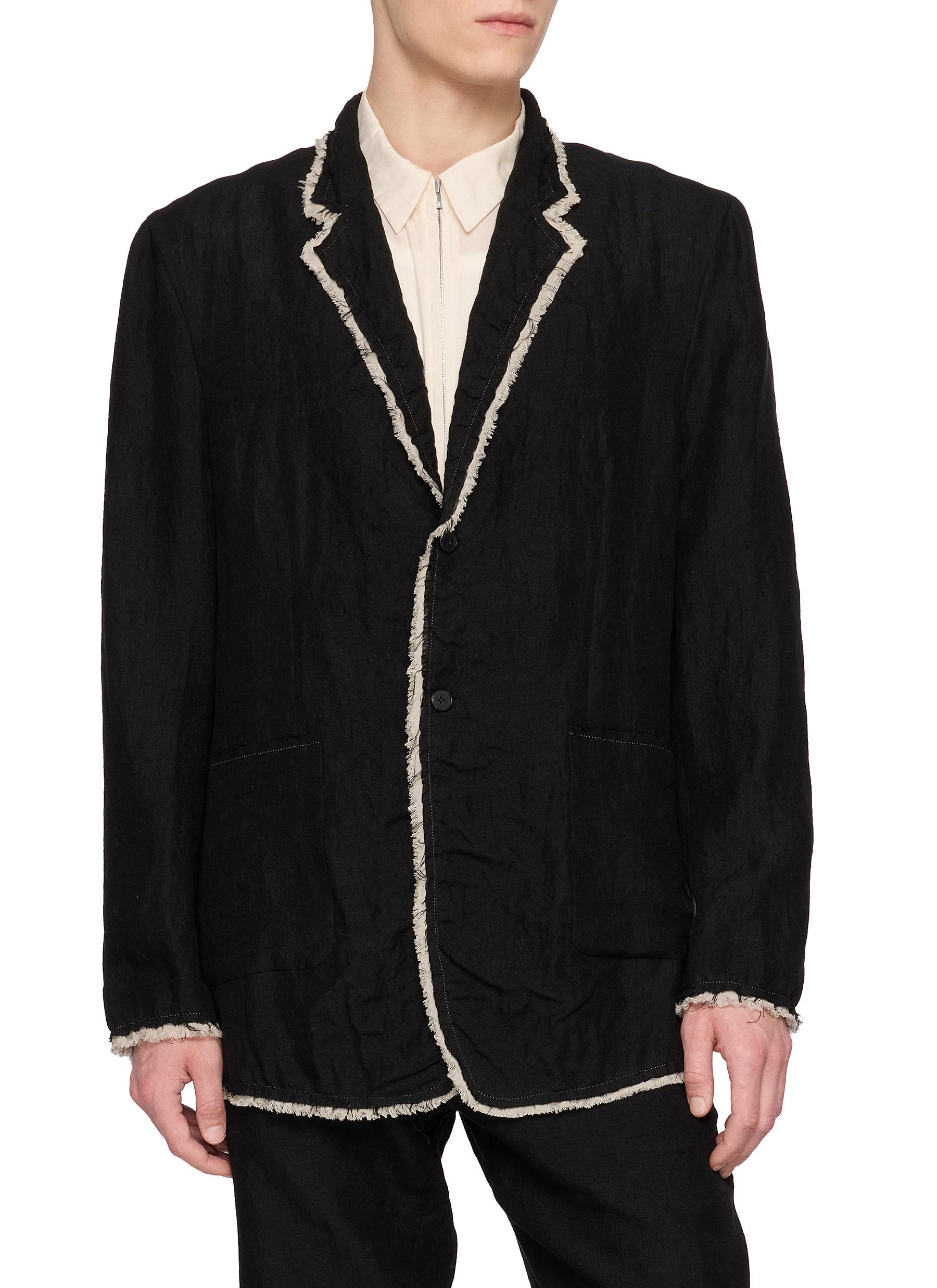 POST ARCHIVE FACTION | Drifter Single Linen Jacket | Men | Lane