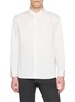 POST ARCHIVE FACTION Trim Detail Cotton Shirt
