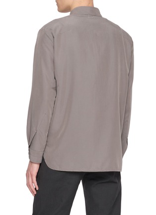 Back View - Click To Enlarge - POST ARCHIVE FACTION - Long Sleeve Front Zip Shirt