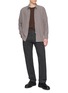 Figure View - Click To Enlarge - POST ARCHIVE FACTION - Long Sleeve Front Zip Shirt