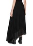 Back View - Click To Enlarge - MARC LE BIHAN - Asymmetrical Sheer Hem Maxi Skirt