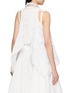 Back View - Click To Enlarge - MARC LE BIHAN - Asymmetrical Lace Vest